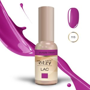 Ritzy Lac “Purple Neon” 113 gel polish