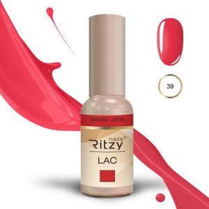 Ritzy Lac “Exotic Pink” 39 gel polish