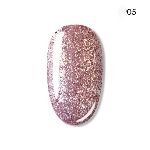 Ritzy DIAMOND RIVIERA Gel Polish “Pink Purple” 05