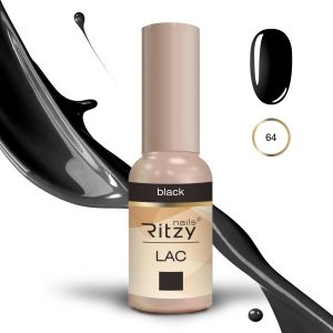 Ritzy Lac “Black” 64 gel polish