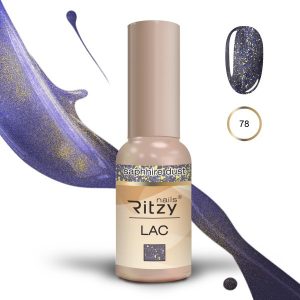 Ritzy Lac “Sapphire Dust” 78 gel polish