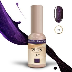 Ritzy Lac “Purple Diamond” 82 gel polish