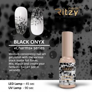 Charms Art Gel Collection “Black Onyx”