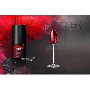 “Bohemian Glass” Gel polish Ruby Red