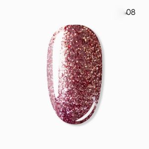 Ritzy DIAMOND RIVIERA Gel Polish “Ruby” 08
