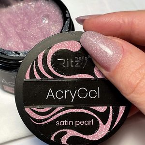 Ritzy Nails ACRYGEL “Satin Pearl” with shimmer 15ml.