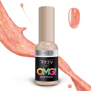 Ritzy Lac GLITZY “Rich Peach” OMG3
