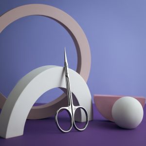 EXCLUSIVE Professional Cuticle Scissors with hook SX-23/1M